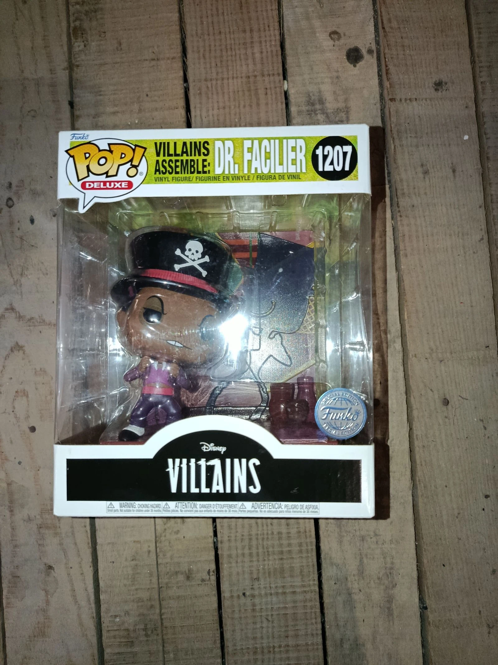 Funko pop docteur Facilier la princesse et la grenouille Disney 